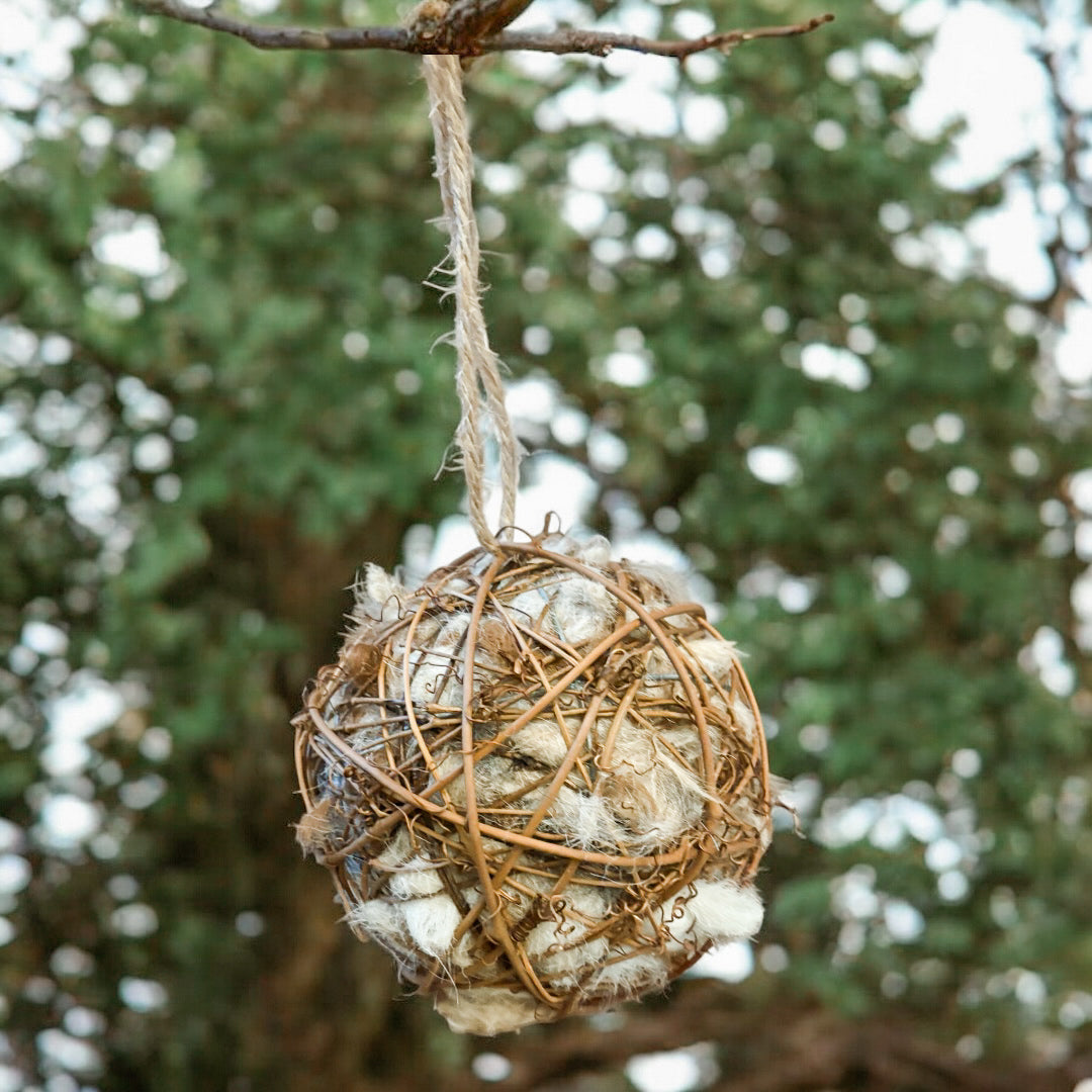Alpaca Fiber Bird Nesting Balls